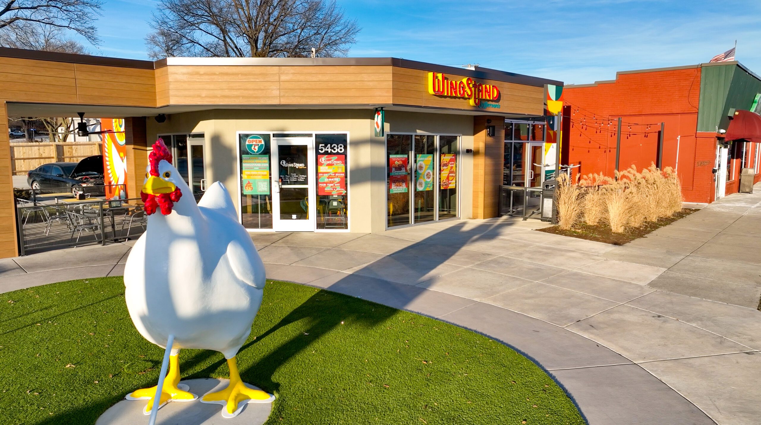 Chicken Sandwich Mission & Kansas City KS Wing Stand by Jefferson's